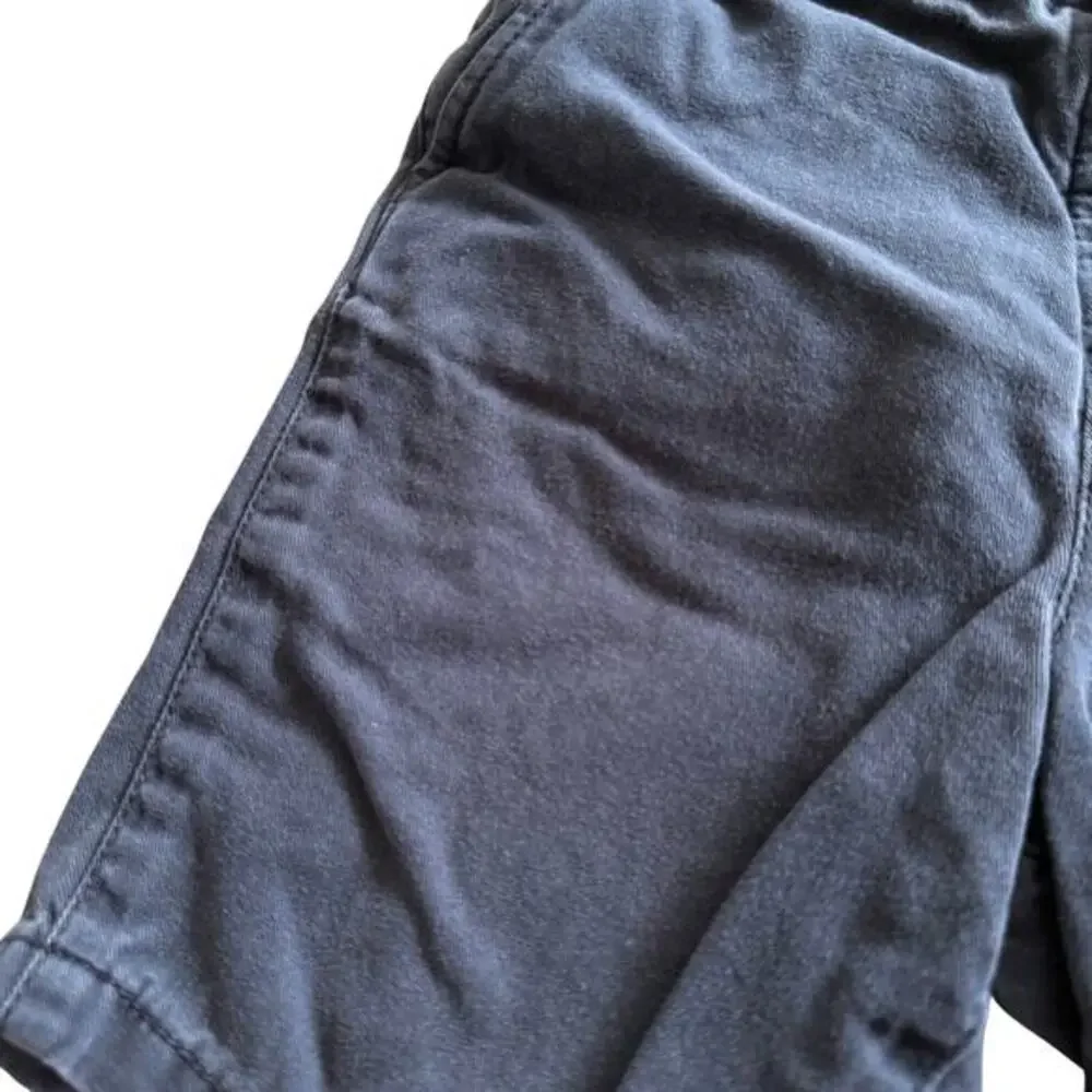 The Children's Place Boys Shorts Size 5T Navy Blue Solid Adjustable‎ Waist